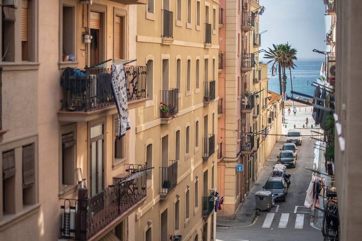 Appartamento per 3 persone, con Balcone a Ciutat Vella