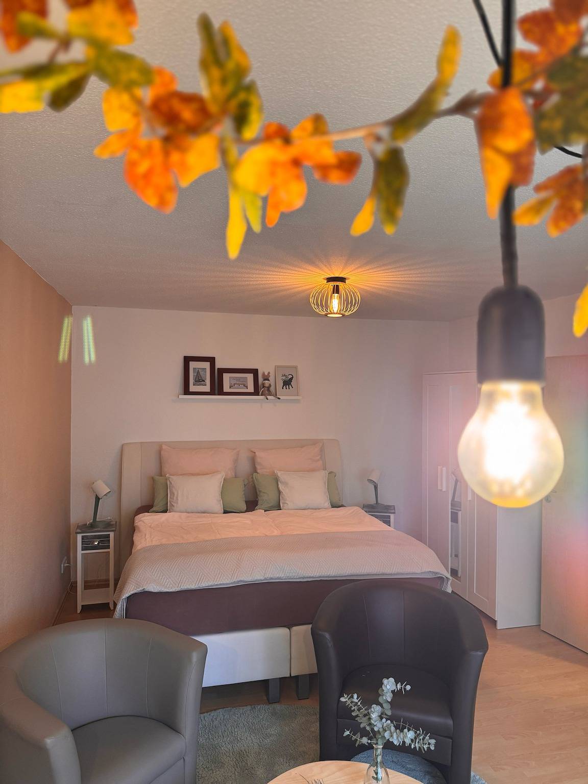 Estudio entero, Estudio 'Komfort-Apartment Mit Terrasse' con Terraza Privada y Wi-Fi in Estenfeld, Romantische Straße