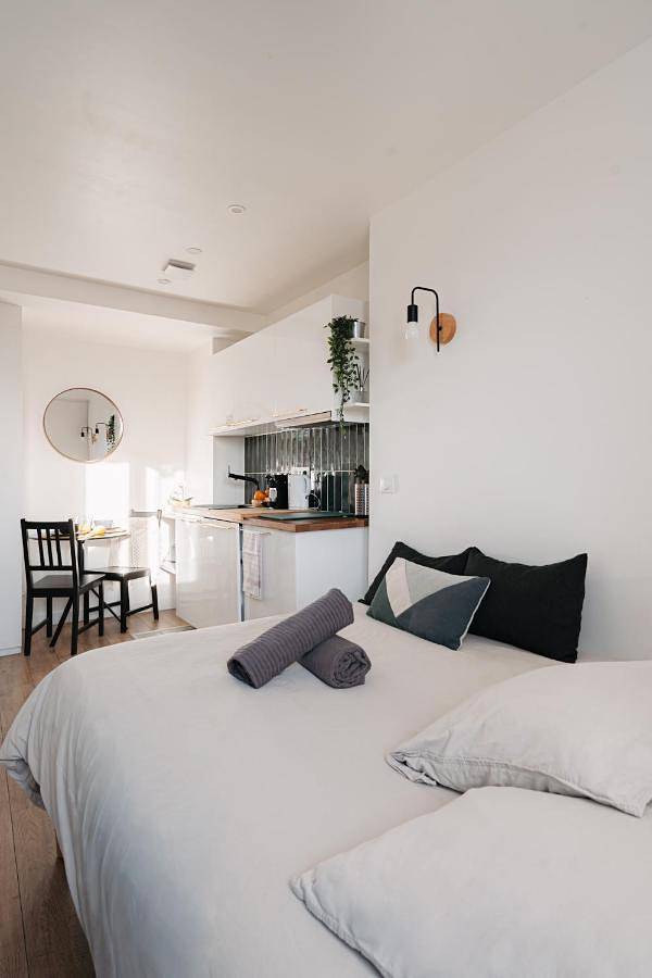 Appartement entier, Studio cosy Rer C direct Paris et Tour Eiffel in Vitry-sur-Seine, Val-de-Marne
