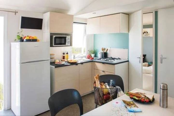 Wohnwagen für 6 Personen, mit Kinderpool in Les Vans - 2