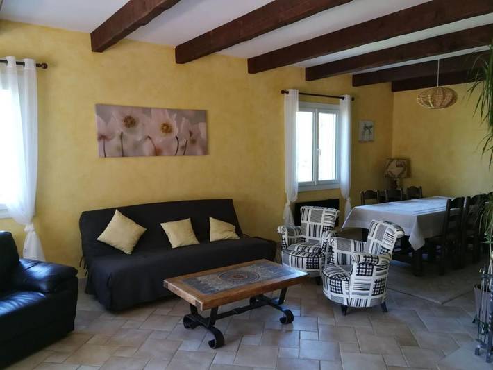 Location de vacances pour 8 personnes, avec jardin et terrasse à Chamaret - 3