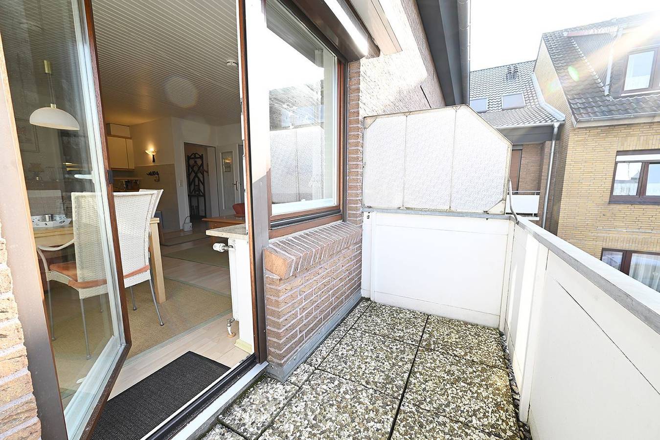 Ganze Wohnung, Ferienwohnung Ostdeich Stübchen: Balkon & Strand nah in Hafen Büsum, Büsum