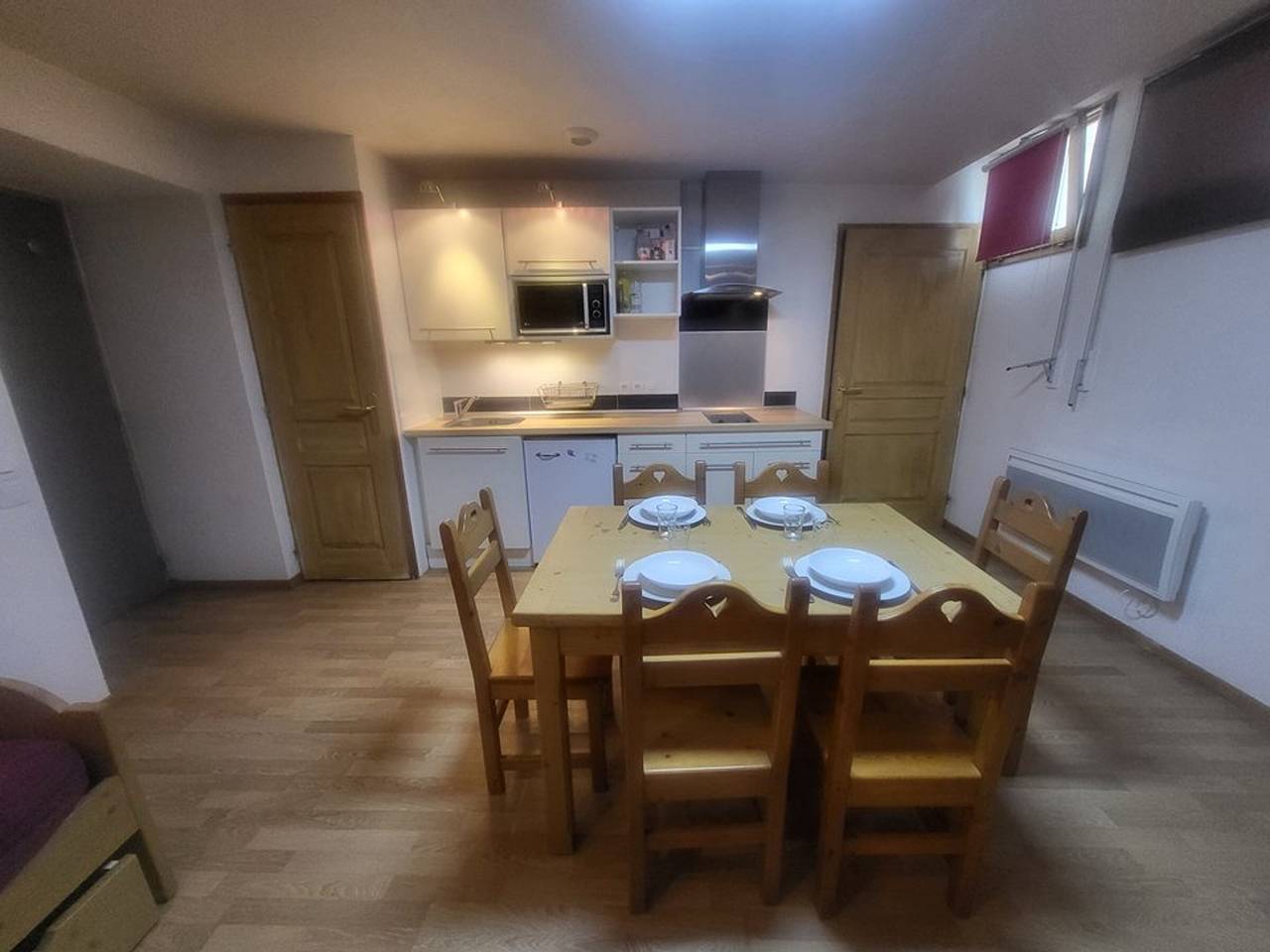 Entire studio, Cozy studio for 4 on the slopes with Wifi in Montgenèvre in Montgenèvre, Briançon region
