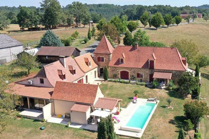 Ferienhaus für 11 Personen, mit Terrasse und Garten