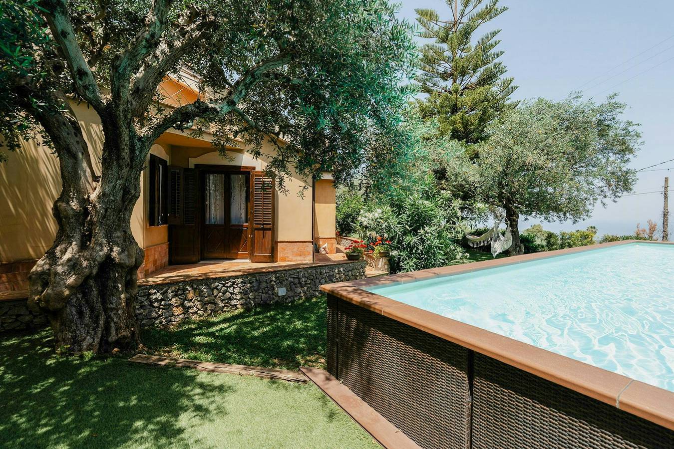Hillside villa with sea view near Palermo in Carini, Palermo Province