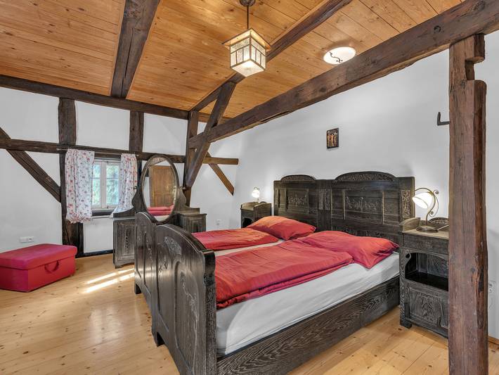 Ferienhaus für 10 Personen, mit Terrasse und Sauna sowie Ausblick und Garten in Nordböhmen - 3