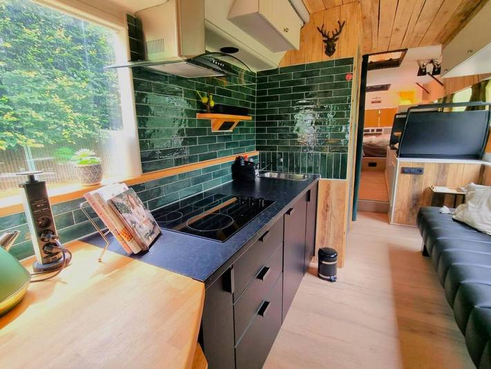 Luxury tiny house with sauna in Lierneux in Lierneux, Lüttich und Umgebung