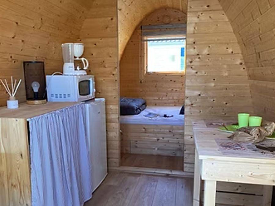 Camping Les Cytises - Unterkunft 2 personen - Ungewöhnlicher Pod in Isques, Boulogne-sur-Mer und Umgebung