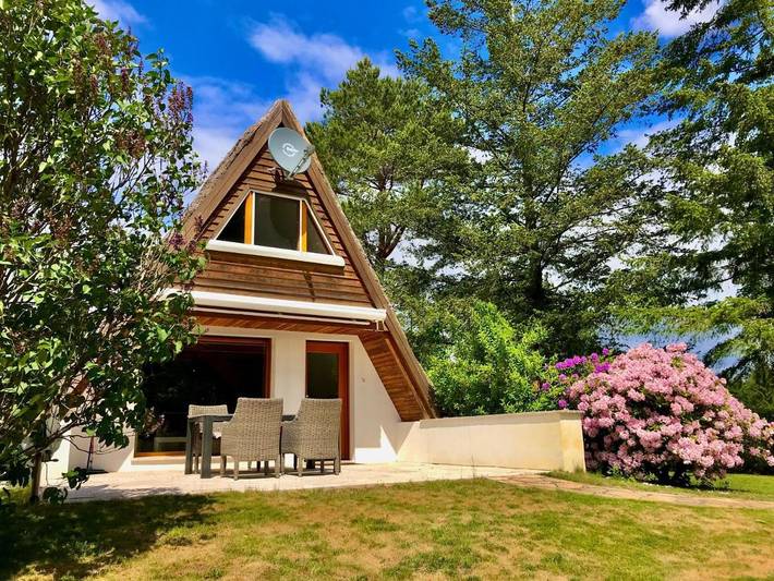 Ferienhaus für 4 Personen, mit Ausblick und Garten in Lenzen (Elbe)