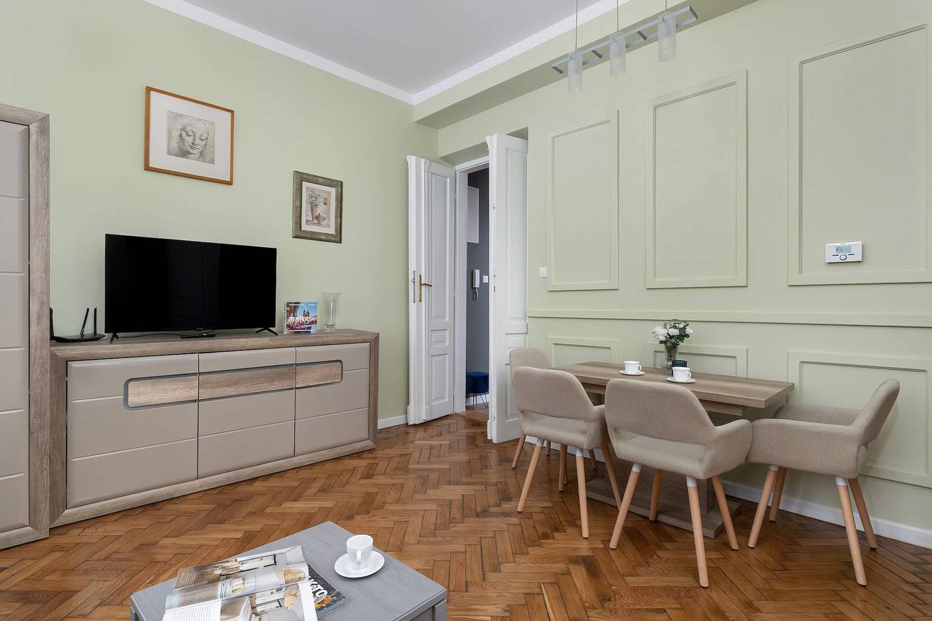 Hel leilighet, Stylish Apartment | Workplace | Close to the Marketplace in Kazimierz, Kraków