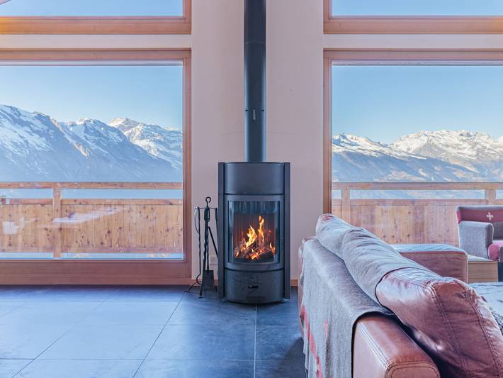 Location de vacances pour 9 personnes, avec jardin et balcon à Nendaz - 4