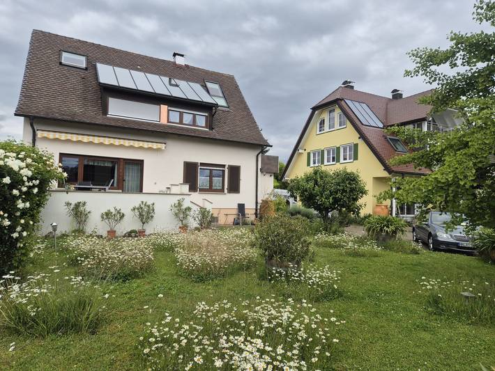 Gîte pour 4 personnes, avec Balcon/Terrasse et Terrasse ainsi que Jardin et Vue sur le lac au Lac de Constance