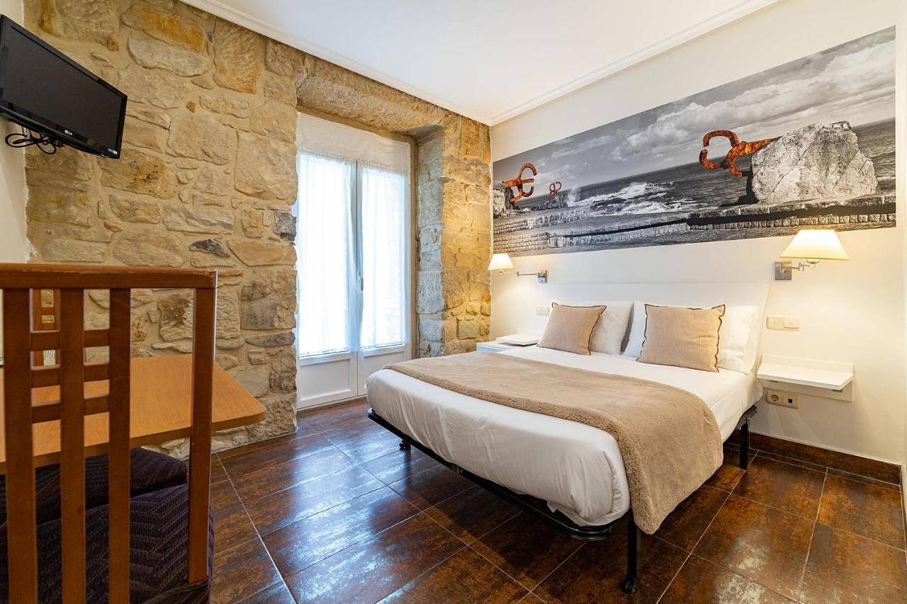 Pension Aida in San Sebastian, Baskische Küste (Spanien)