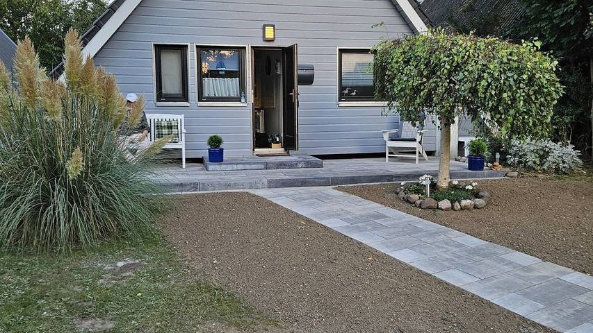 Strandhaus für 5 Personen, mit Terrasse und Garten sowie Seeblick in Heiligenhafen