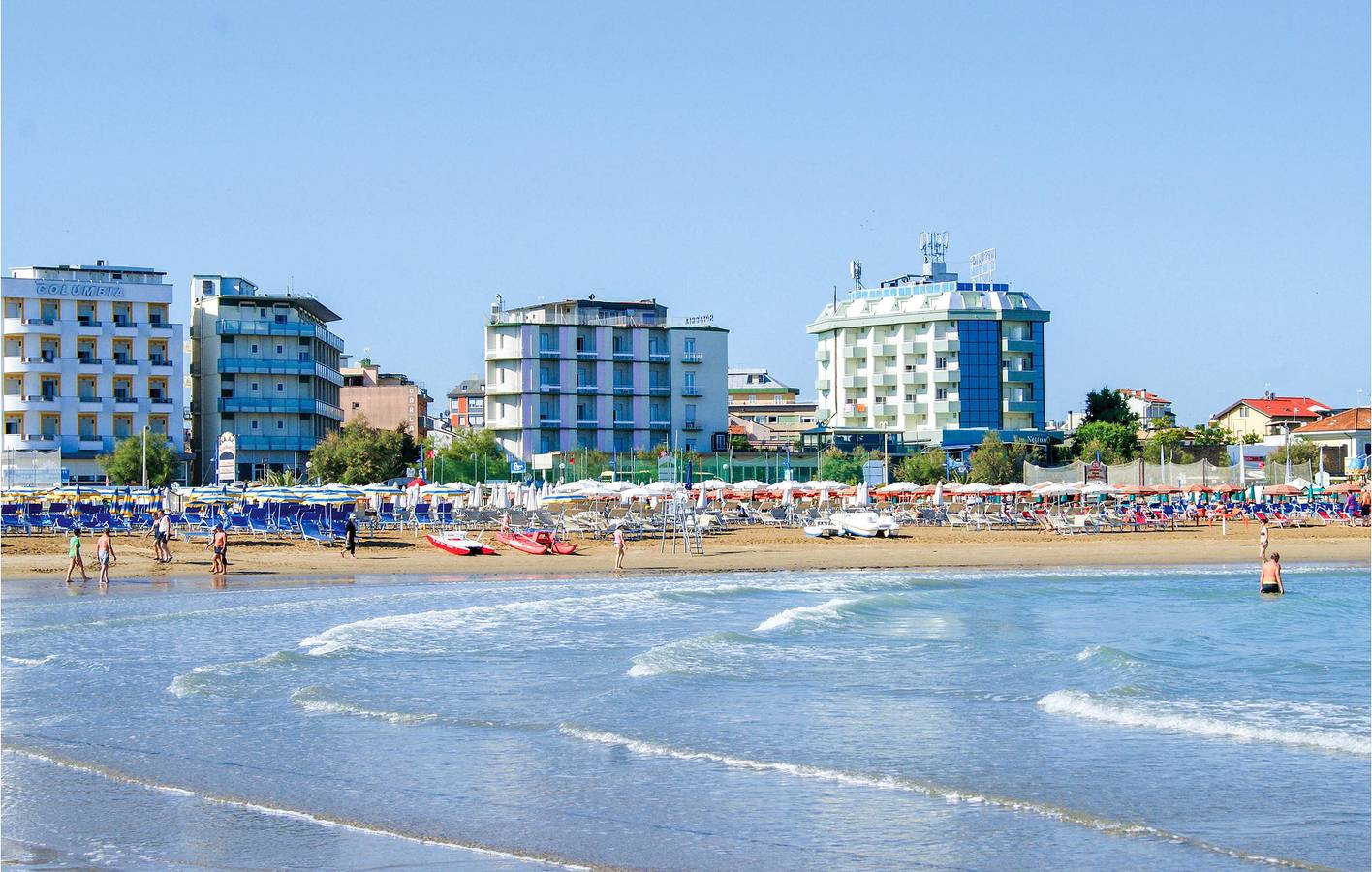 Appartement de vacances entier, Appartement de vacances pour 7 personnes avec terrasse in Cattolica, Province de Rimini