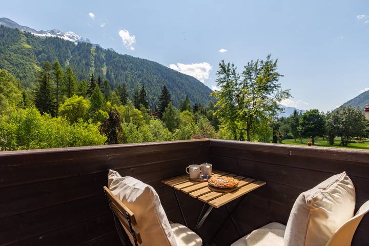 Gîte pour 2 personnes, avec balcon, adapté aux familles dans Argentière - 2