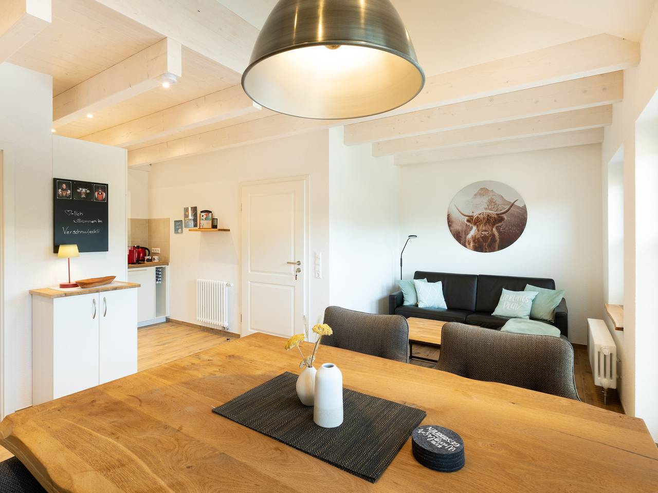 Entire apartment, Apartment 'Verschnuufeckli' with Balcony and Wi-Fi in Wehr (Baden-Württemberg), Southern Black Forest