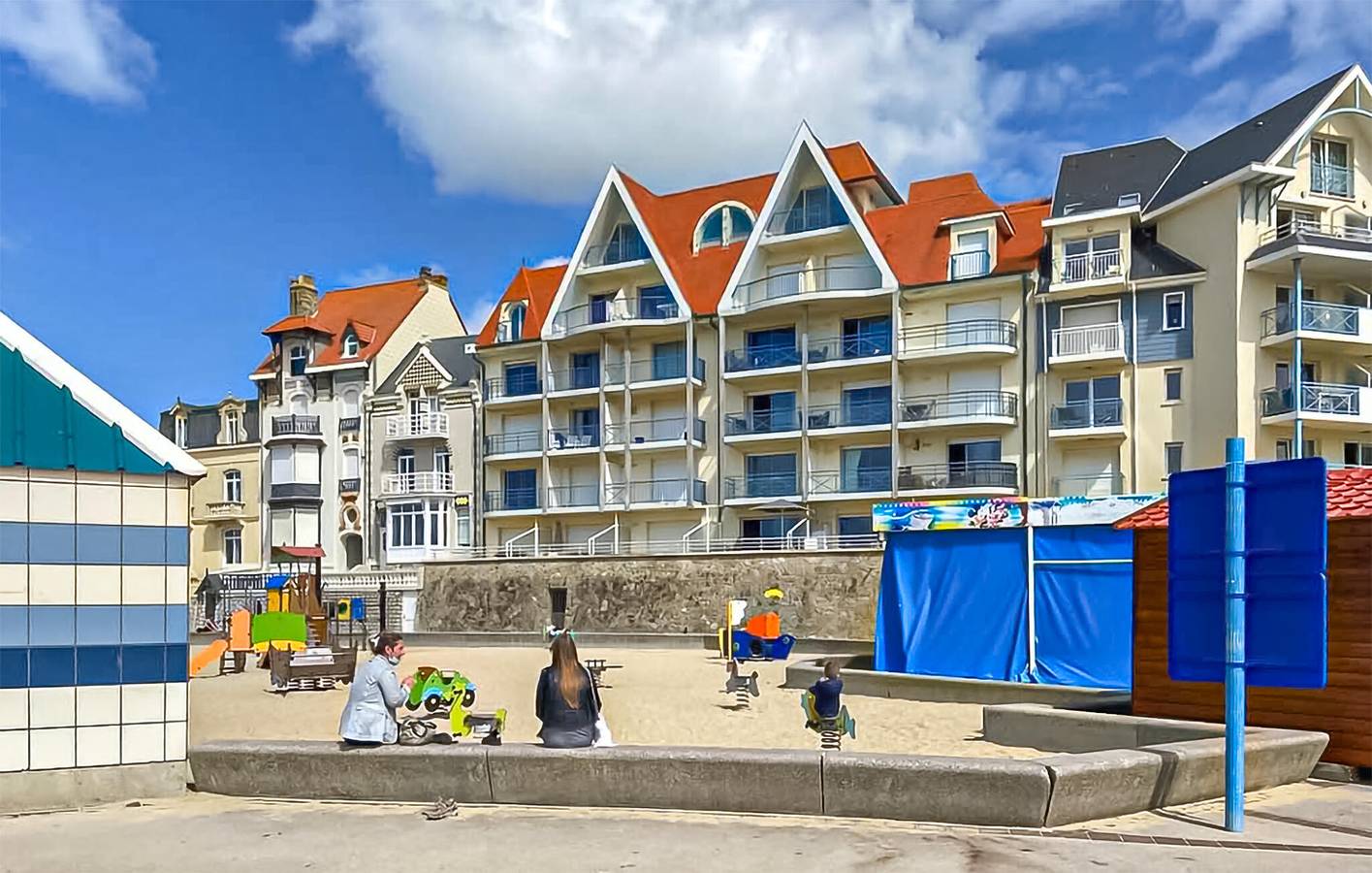 Ganze Ferienwohnung, Ferienwohnung für 4 Personen mit Terrasse in Wimereux, Boulogne-sur-Mer und Umgebung