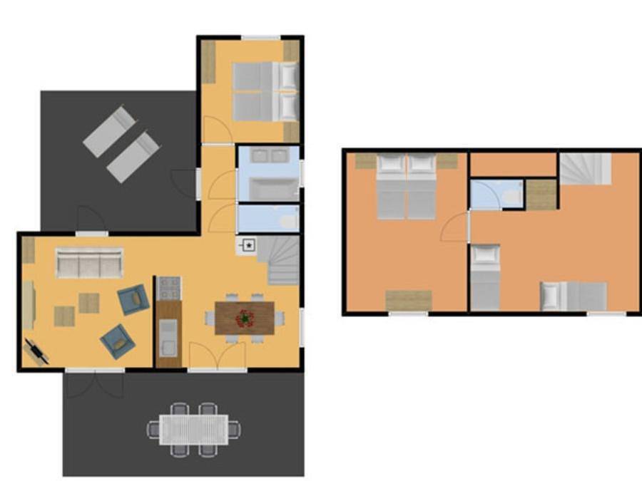 Camping Rcn Le Moulin de la Pique - Vakantiehuis 6 personen - Maison le Campagnac, foto 10