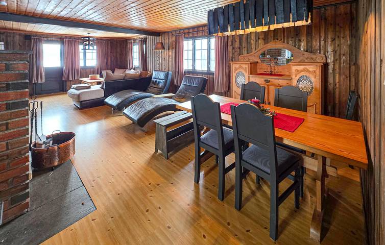 Ferienhaus für 7 Personen mit Ausblick in Seljord
