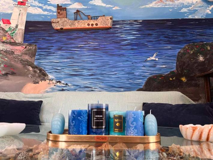 Vakantiewoning voor 4 personen, met tuin en uitzicht in Lesbos