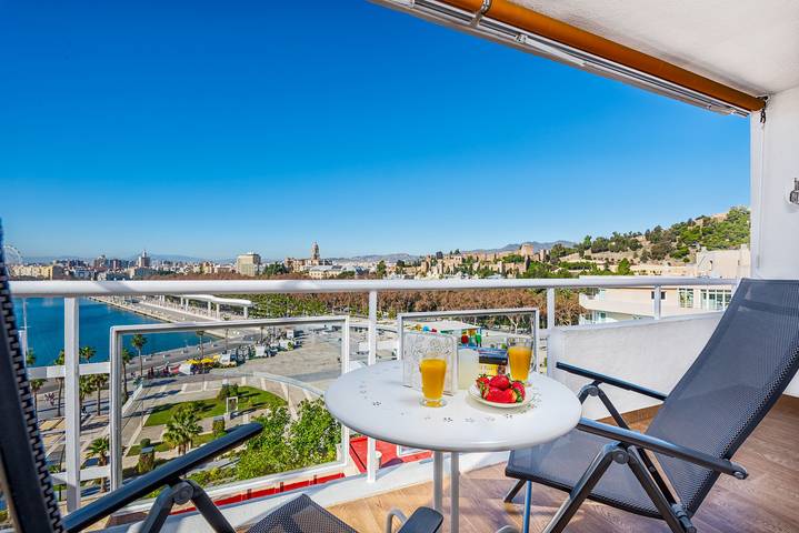 Appartamento per 2 persone, con Terrazza a Playa de la Malagueta