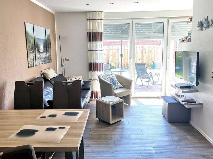 Hütte für 3 Personen, mit Garten in Norddeich - 2