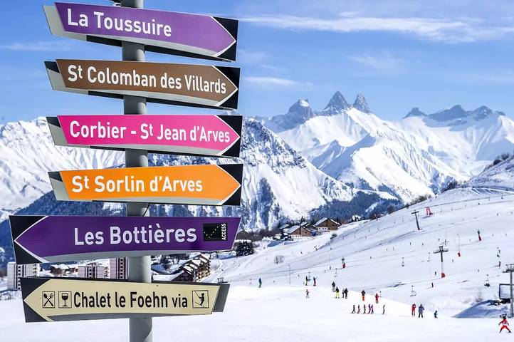 Chalet pour 6 personnes, avec piscine et balcon, animaux acceptés à Fontcouverte-la-Toussuire - 4