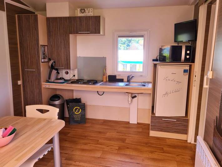 Camping pour 3 personnes, avec terrasse et piscine, animaux acceptés en Seine-Maritime - 2