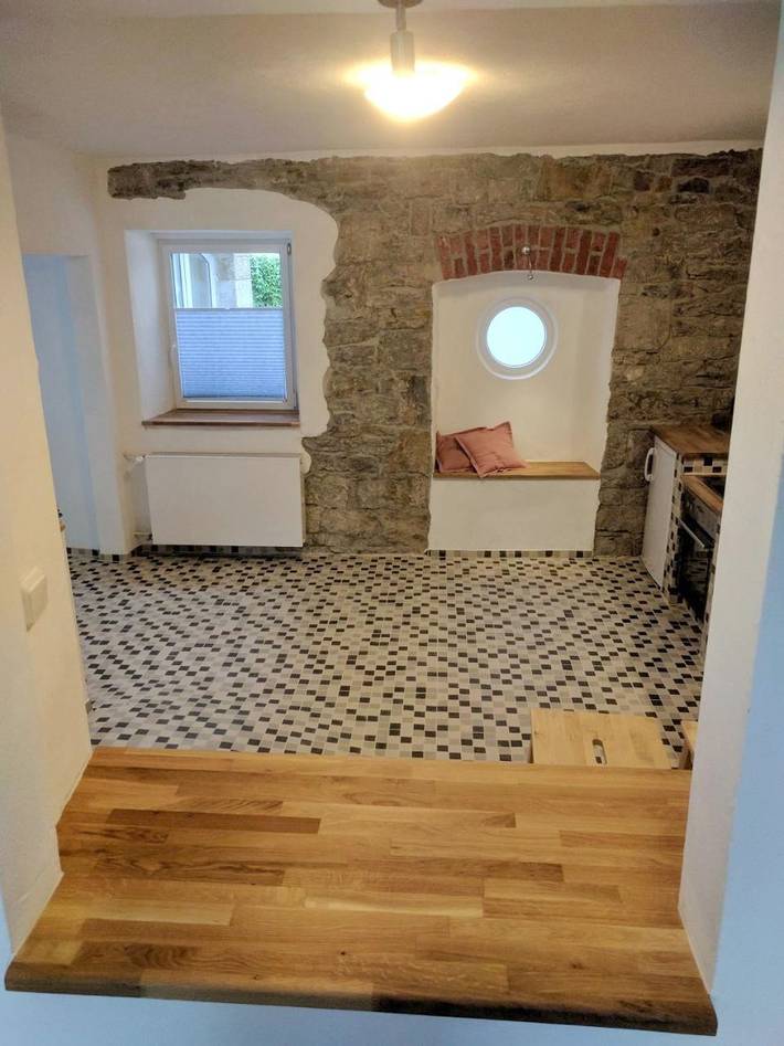 Ferienhaus für 12 Personen, mit Balkon und Terrasse sowie Garten und Ausblick