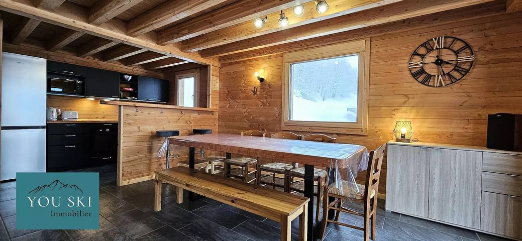 Chalet pour 7 personnes, avec vue et terrasse, animaux acceptés à Saint-Sorlin-d'Arves - 2