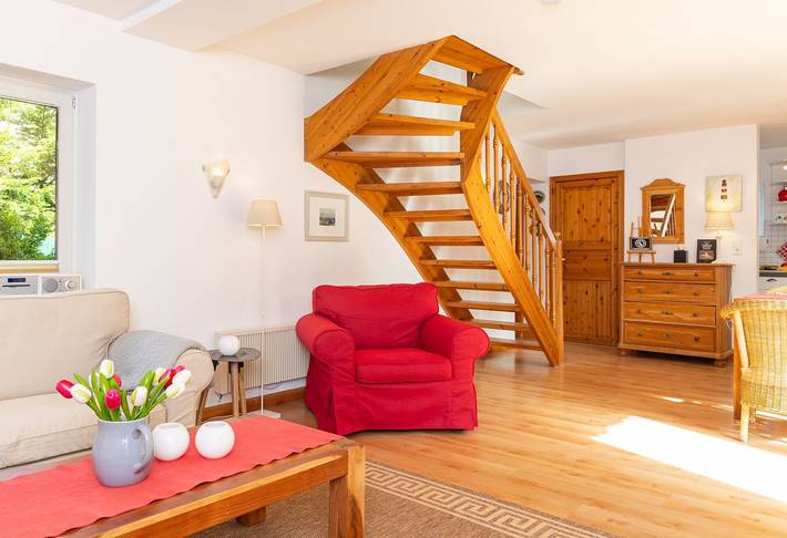 Ferienhaus für 4 Personen, mit Terrasse und Garten sowie Ausblick in Nebel - 3