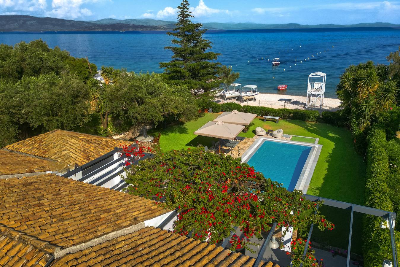Villa pour 8 Personnes dans Mparmpati, Corfou