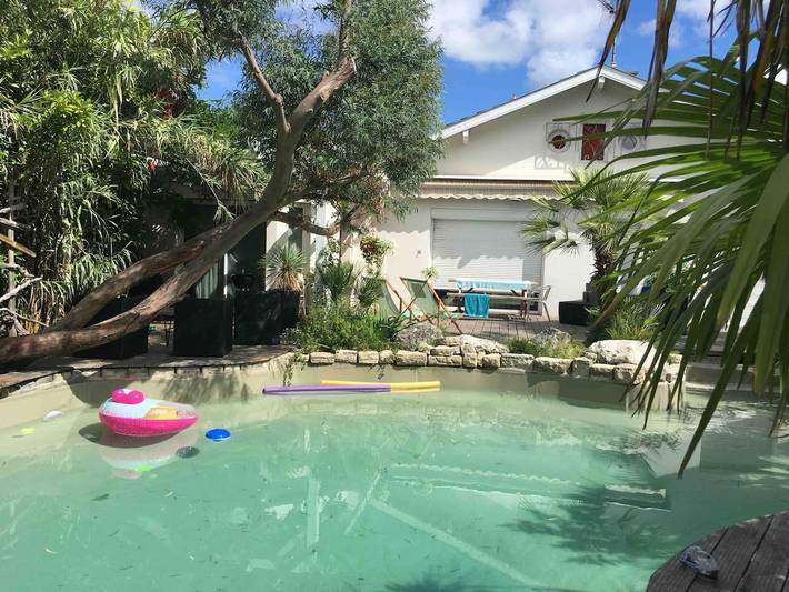 Villa pour 8 personnes, avec terrasse et piscine à Hossegor