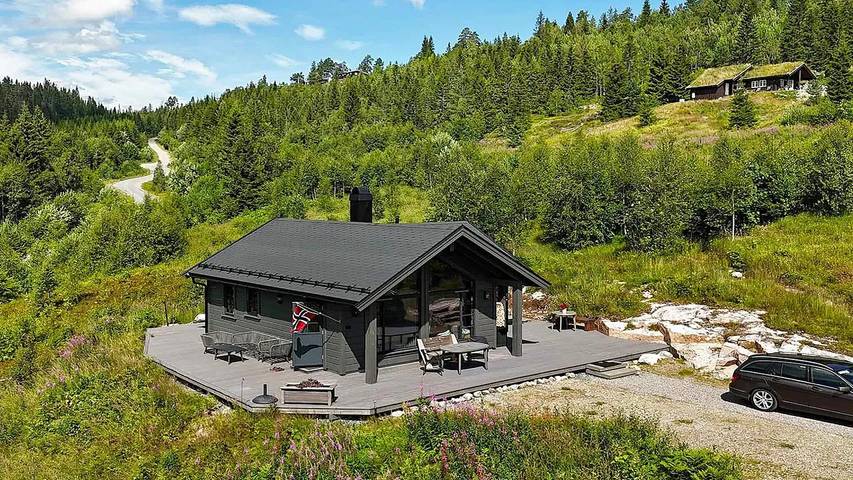 Ferienhaus für 7 Personen, mit Terrasse