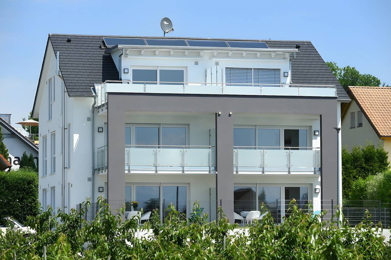 Ganze Wohnung, Apartment 'Dinkelbach Traumblick 3 F' mit privater Terrasse, privatem Garten und Wlan in Wasserburg (Bodensee), Bayerisch Schwaben
