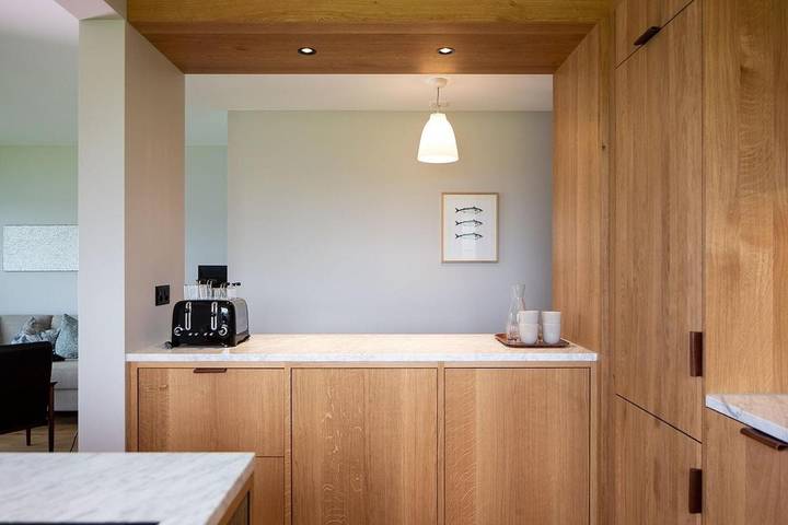 Gîte pour 4 personnes, avec vue ainsi que vue sur le lac et balcon à Krattigen - 4