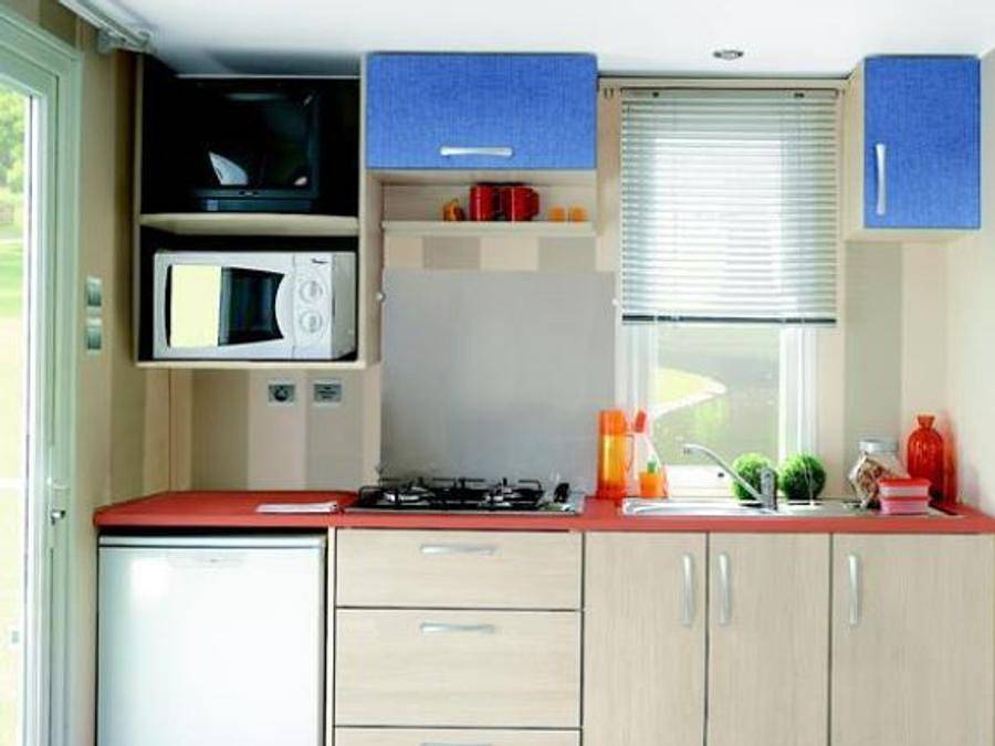 Camping Clos Mer et Nature - Mobilhome 2 personnes - Mh1 Diamant in Saint-Michel-Chef-Chef, Côte de Jade