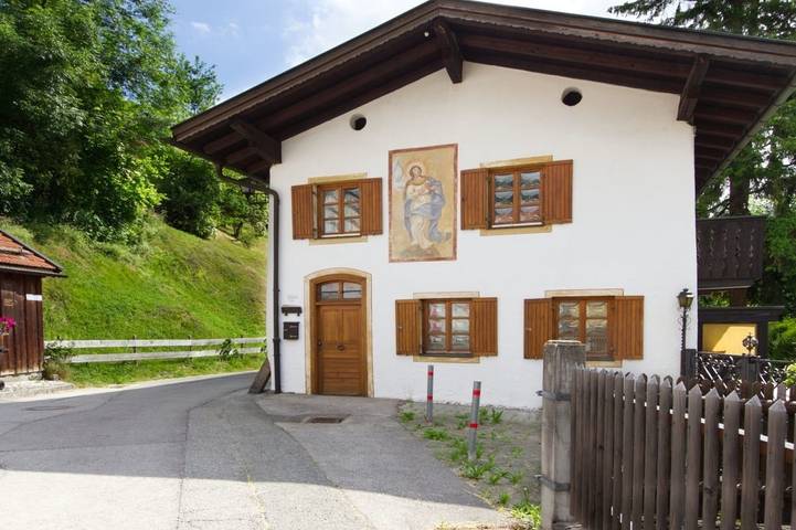 Ferienhaus für 4 Personen, mit Balkon im Mittenwald
