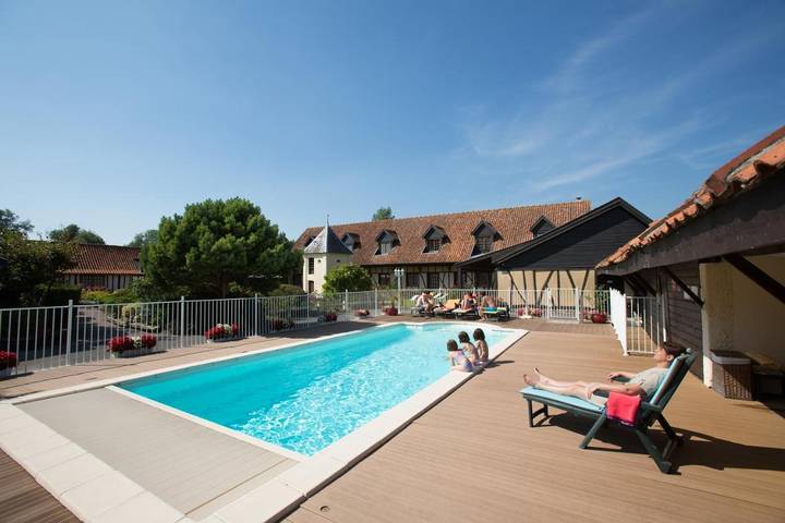 Hôtel pour 2 personnes, avec jardin et piscine à Quend