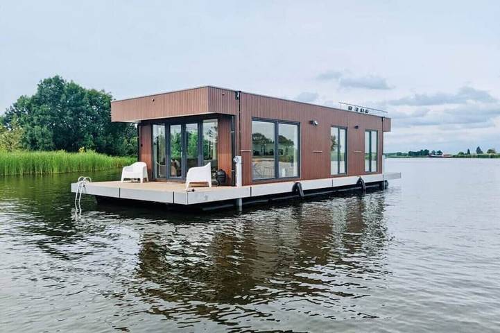 Hausboot für 6 Personen, mit Balkon - 1