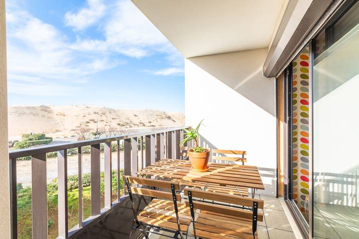 Appartement de vacances pour 4 personnes, avec Balcon à Seignosse