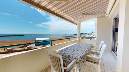 Gîte pour 6 personnes, avec balcon, animaux acceptés dans Plage du Boisvinet