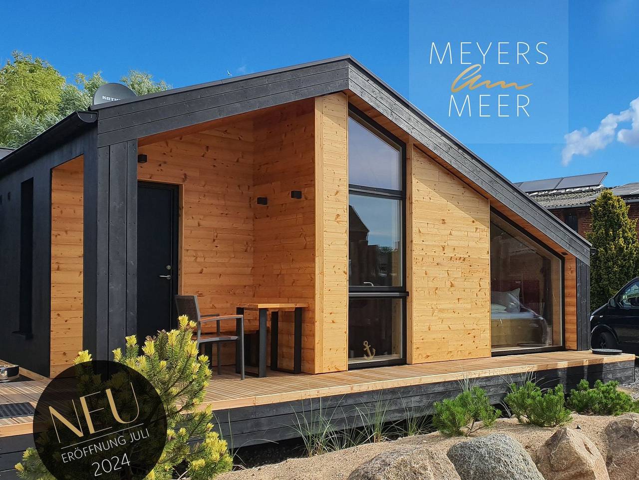Ganze Ferienwohnung, Werderchalet Wolke 7 Tiny House direkt an Ostsee - 150m in Boiensdorf, Neuburg