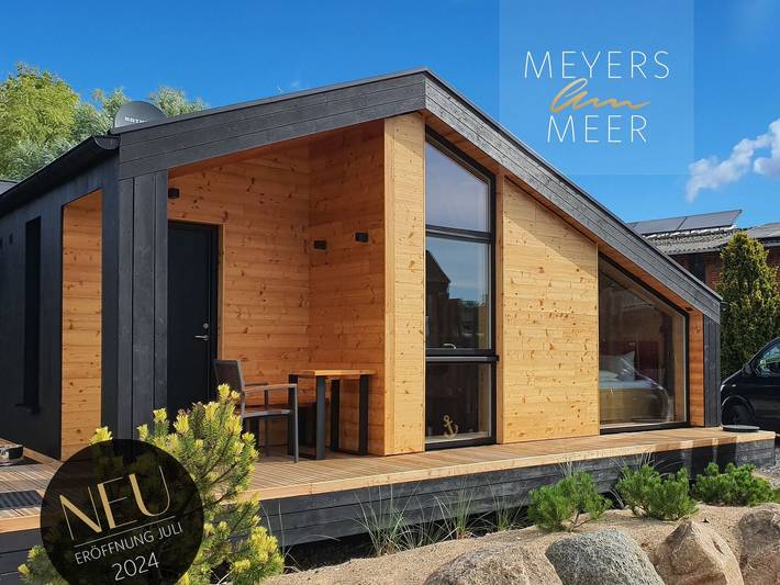 Ganze Ferienwohnung, Werderchalet Wolke 7 Tiny House direkt an Ostsee - 150m - Werder Chalet Wolke 7 - W6 in Boiensdorf, Neuburg