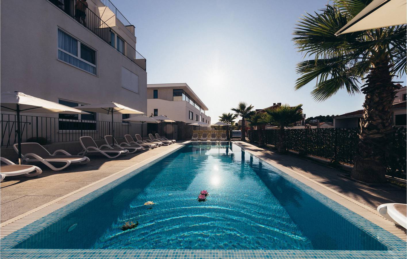 Ganze Ferienwohnung, Gemütliche Ferienwohnung mit Pool, Terrasse und nur 1 km vom Strand Uvala Bočići entfernt in Okrug Gornji, Ciovo