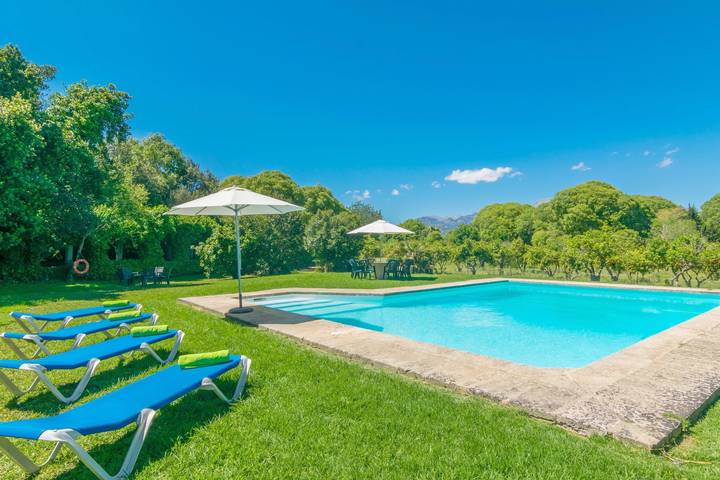 Casa rural para 4 personas, con terraza además de jardín y piscina en Inca - 4