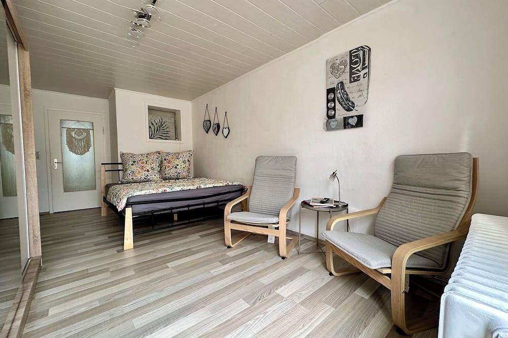 Ganze Wohnung, Ruhige 2-Zi.-Wohnung mit Garten, Parkplatz & Wlan – nahe Festspielhaus in Frankenalb