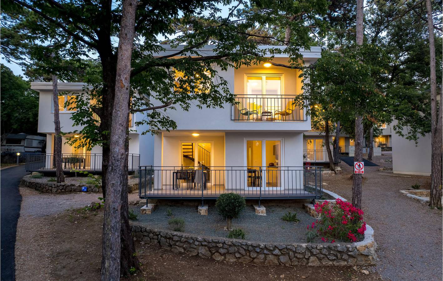 Ferienwohnung mit Meerblick, Terrasse und WLAN, in der Nähe der Küste und der Stadt in Kraljevica, Primorje-Gorski Kotar
