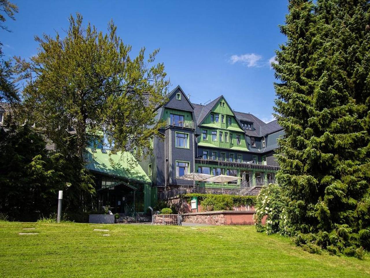 Ganze Ferienwohnung, Berg & Spa Hotel Gabelbach - Komfort-Zimmer in Ilmenau, Thüringer Kernland